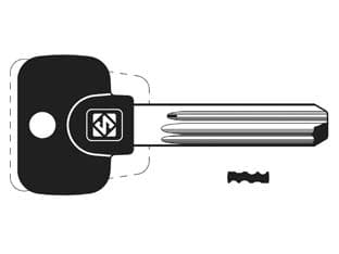 Chiavi Punzonate per Cilindri Mul T Lock MTK12RP Silca 5 Pezzi - 2