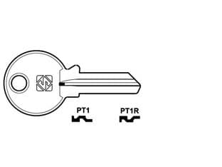 Chiavi per Cilindri Potent PT1 Sx Silca 10 Pezzi - 2