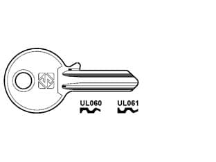Chiavi per Cilindri Universal 4 Spine Piccole UL060 Dx Silca 20 Pezzi - 2