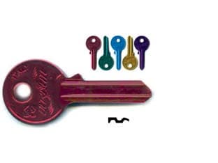 Chiavi per Cilindri Universal 5 Spine Piccole UL058U Dx Ultralite 10 Pezzi - 2