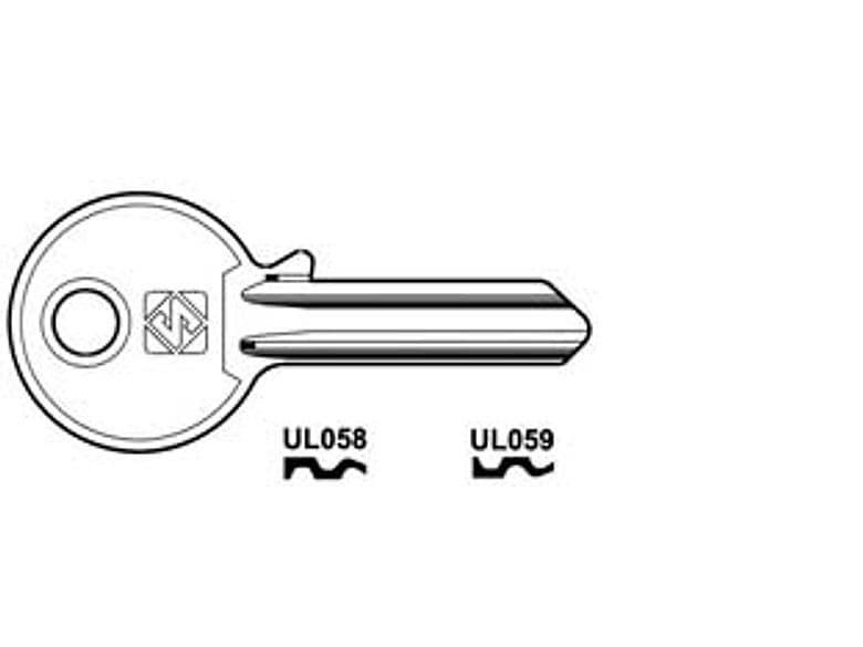 Chiavi per Cilindri Universal 5 Spine Piccole in Acc. Nich. UL058 100 Pezzi - 2