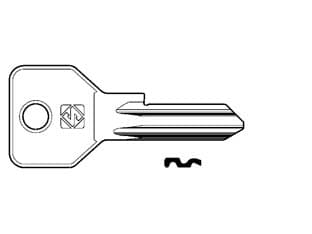 Chiavi per Cilindri Cisa 4 Spine Grandi CS120 Dx Silca 25 Pezzi - 2
