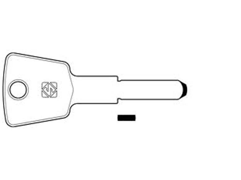 Chiavi Punzonate per Cilindri Keso 15 Spine KE13 Silca 5 Pezzi - 2