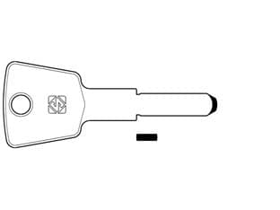 Chiavi Punzonate per Cilindri Keso 15 Spine KE13 Silca 5 Pezzi - 2