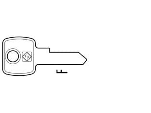 Chiavi per Cilindri L&f 5 Spine Piccole LF42R Sx Silca 10 Pezzi - 2