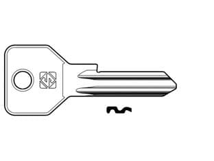 Chiavi per Cilindri Cisa 5 Spine Grandi CS119 in Acc. Nich. CS119 50 Pezzi - 2