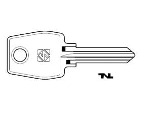 Chiavi per Cilindri Euro Locks 10 Spine Piccole EU1R Sx Silca 10 Pezzi - 2