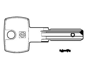 Chiavi Punzonate per Cilindri Dom IX5 DM139 Silca - 2