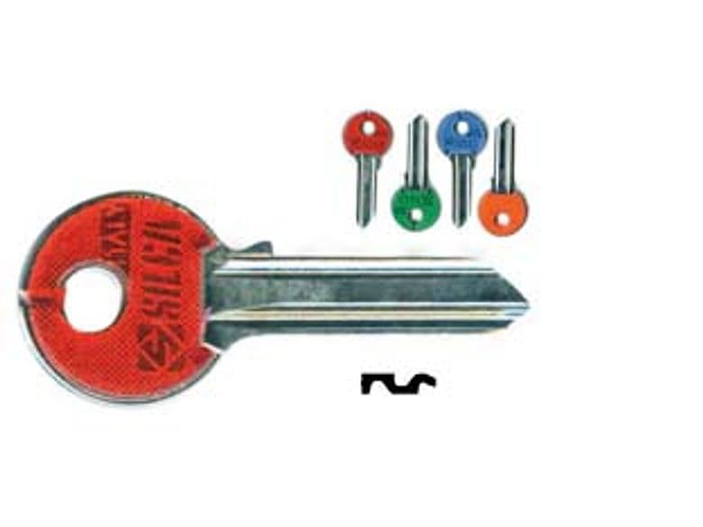 Chiavi per Cilindri Iseo 5 Spine Grandi IE6ASL Dx Slim Fluo 100 Pezzi - 2