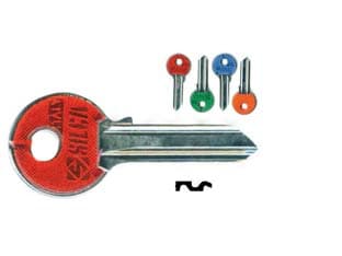 Chiavi per Cilindri Iseo 5 Spine Grandi IE6ASL Dx Slim Fluo 100 Pezzi - 2
