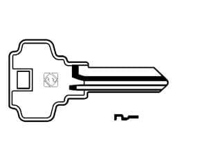 Chiavi per Cilindri Dexter 5 Spine Grandi DX1 Dx Silca 5 Pezzi - 2