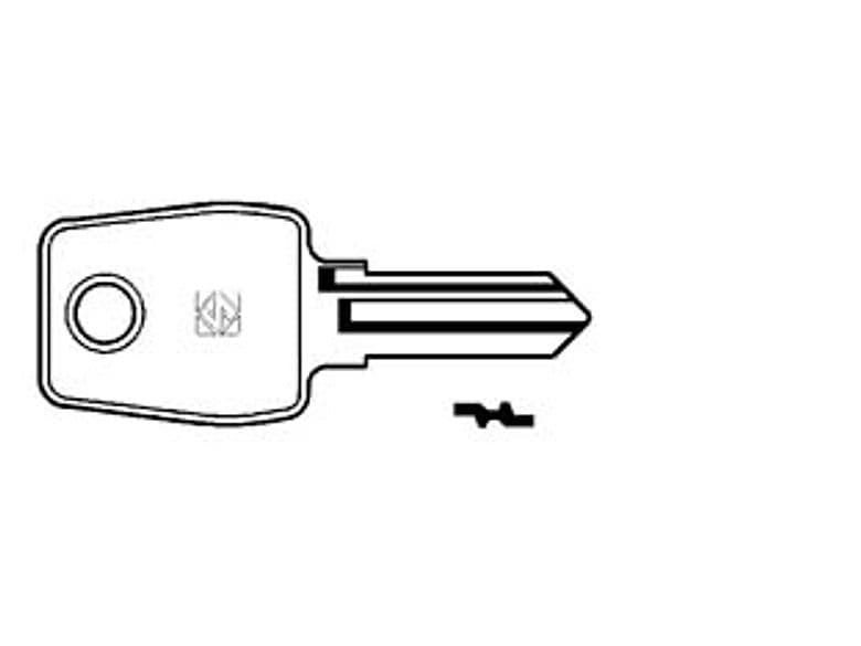 Chiavi per Cilindri L&f 5 Spine Piccole LF23R Dx Silca 10 Pezzi - 2