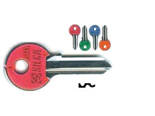 Chiavi per Cilindri Cisa 4 Spine Grandi CS204DZ Dx Silky 4 Colori 100 Pezzi - 2