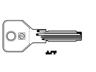 Chiavi Punzonate per Cilindri Cisa 6+6 Spine CS146 Silca 10 Pezzi - 2