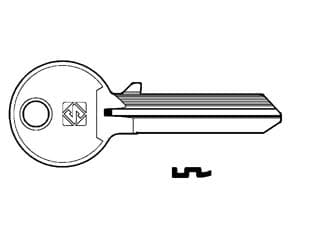 Chiavi per Cilindri Cisa 6 Spine Grandi CS501 Sx Silca 10 Pezzi - 2