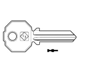 Chiavi per Cilindri Prefer 5 Spine Grandi PF092 Silca 10 Pezzi - 2