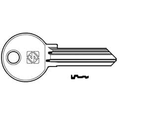 Chiavi per Cilindri Corbin 5 Spine Grandi CB101R Sx Silca 20 Pezzi - 2