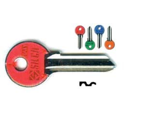 Chiavi per Cilindri Cisa 5 Spine Grandi CS206ASL Dx Slim Fluo 10 Pezzi - 2