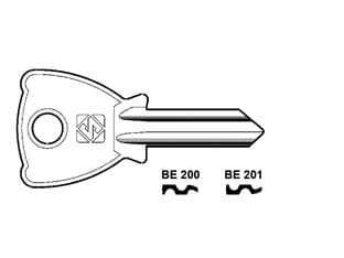 Chiavi per Cilindri Beta 4 Spine Grandi BE201 Sx Silca 20 Pezzi - 2