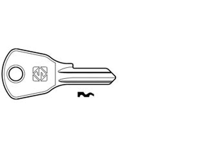 Chiavi per Cilindri Caf 4 Spine Piccole CAF2 Dx Silca 10 Pezzi - 2