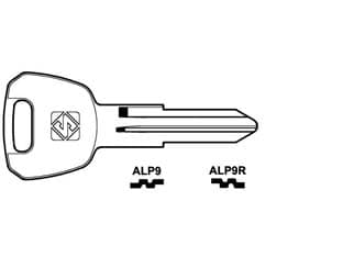 Chiavi per Cilindri Alpha 5 Spine Piccole ALP9R Sx Silca 10 Pezzi - 2