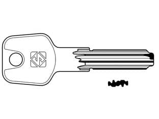 Chiavi Punzonate per Cilindri Titan 6 Spine BAI26 Silca 5 Pezzi - 2