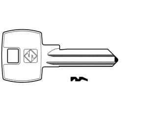 Chiavi per Cilindri Corbin 5 Spine Grandi CB30 Dx Silca 10 Pezzi - 2