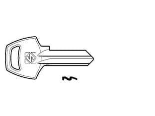 Chiavi per Cilindri Corbin 5 Spine Piccole CB3 Dx Silca 20 Pezzi - 2