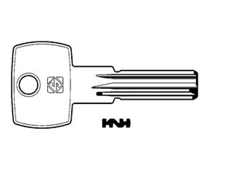 Chiavi Punzonate per Cilindri Agb 7 Spine AGB6 Silca 10 Pezzi - 2