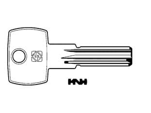 Chiavi Punzonate per Cilindri Agb 7 Spine AGB6 Silca 10 Pezzi - 2