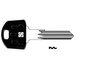 Chiavi per Cilindri Abus 5 Spine Piccole AB56AP Dx Silca 5 Pezzi - 2
