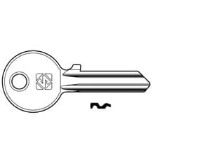 Chiavi per Cilindri Corni 5 Spine Piccole CC8 Dx Silca 10 Pezzi - 2