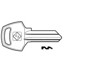 Chiavi per Cilindri Corbin 5 Spine Grandi CB2 Dx Silca 10 Pezzi - 2