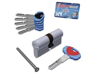 Cilindro Europeo EVOK1 0K11 Serie 3100 30 MMX70 (3101CCS30701X5) Securemme - 2