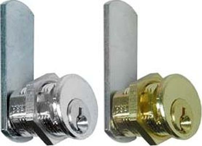 Cilindri a Leva per Armadietti 30 mm Ø 20 mm Cilindro in Ottone Cod 210928 - 2
