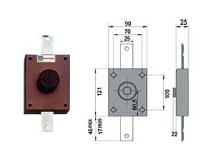 Deviatore da Applicare con Pomolo Interno 34300 (34300V000X) Mottura - 2