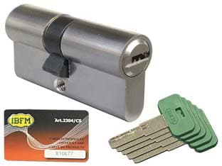 Cilindro Europeo 2304 60 mm Decentrato (27+33) Ibfm - 2