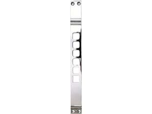 Contropiastra per Serrature 2951 49C 28 Interasse 28 mm Cr - 2