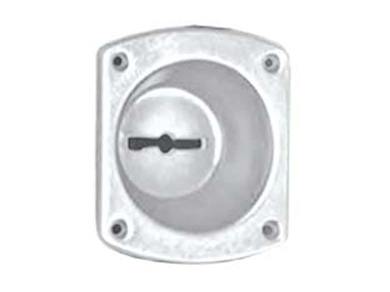 Bocchetta Cromata Doppia Mappa con Incavo 12 3203 mm Incavo 12 mm (3203) Cr