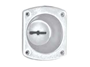 Bocchetta Cromata Doppia Mappa con Incavo 12 3203 mm Incavo 12 mm (3203) Cr - 2
