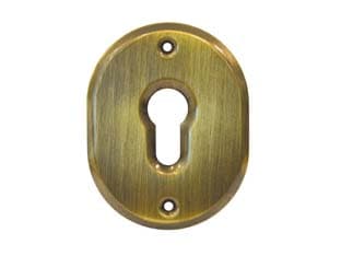 Bocchetta Ovale in Ottone Brunito per Cilindri Sagomati 316L 70 5 Pezzi - 2