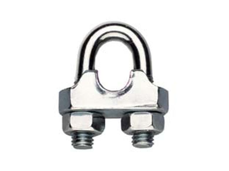 Morsetti a Cavallotto in Acciaio Inox ART.8416 Ø 5 mm 3 mm 16 10 Pezzi - 2