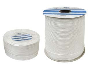 Cavetto Acciaio Ottonato Rivestito in PVC Bianco Ø 4,4 mm Rt da 500 m 500 m - 2