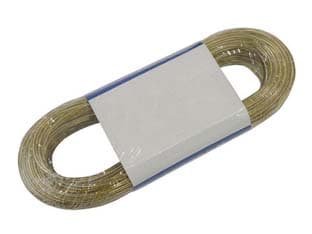 Cavetto Acciaio Ottonato Rivestito in PVC Trasparente Ø 4 mm Mmx 10 m - 2