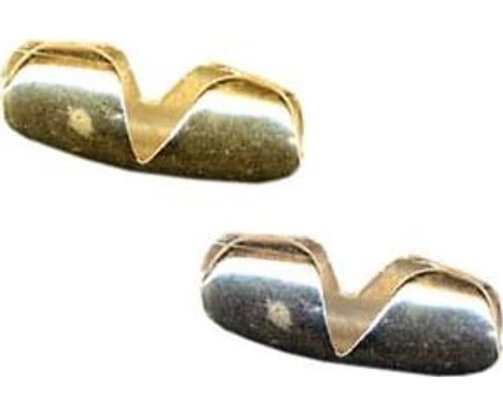 Chiusure per Catena a Perline in Ottone Nichelato 200 Pezzi - 2
