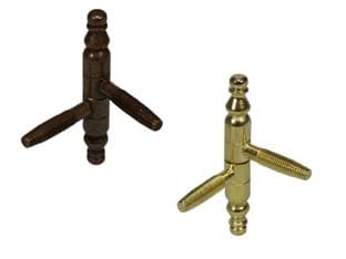 Cerniere Anuba Barocco in Acciaio Ø 11 mm MOD.131 (E.00131.11,02) 20 Pezzi - 2