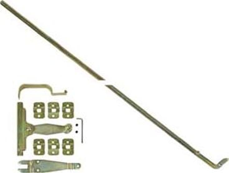 Spagnolette per Finestra Complete in Kit Tropicalizzate 160 Cmh 2 Pezzi - 2