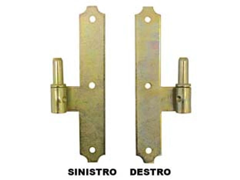 Cardine a Legno per Bandella su Lama a Filo 180 MMX30 Dx Interasse 12 Pezzi - 2