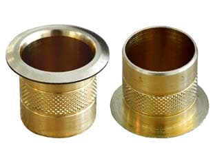 Pozzetti in Ottone per Aste Ø 22 mm 10 Pezzi - 2
