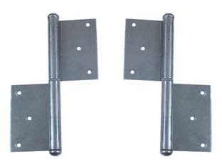 Cerniere in Grossezza in Ferro Lucido 120 MMX80 Dx 12 Pezzi - 2